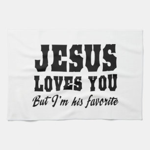 Jesus kärlek- dig, men I-förmiddag hans favorit Kökshandduk