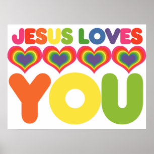 Jesus Kärlek dig Poster