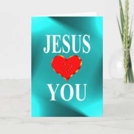 Jesus Kärlek, din eviga frälsning Kort