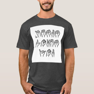 Jesus Kärlek Du ASL T Shirt