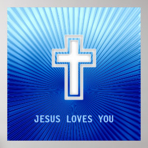 JESUS KÄRLEK DU - Christian Poster