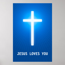 JESUS KÄRLEK DU - Christian Poster