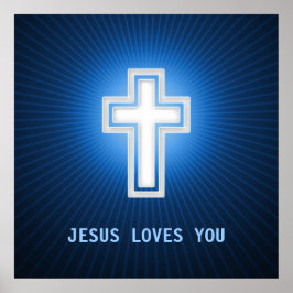 JESUS KÄRLEK DU - Christian Poster