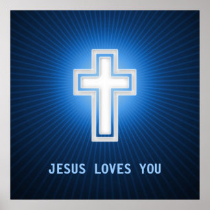 JESUS KÄRLEK DU - Christian Poster
