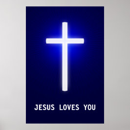 JESUS KÄRLEK DU - Christian Poster