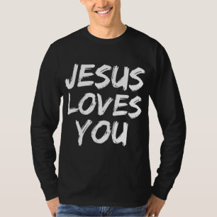 Jesus Kärlek Du för kvinnor som älskar kristtro T Shirt