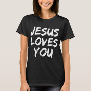 Jesus Kärlek Du för kvinnor som älskar kristtro T Shirt