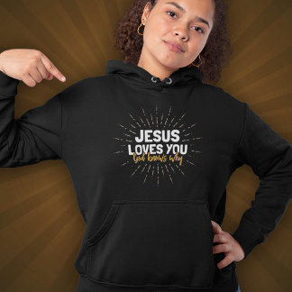 Jesus Kärlek Du, Gud vet varför Hoodie T Shirt