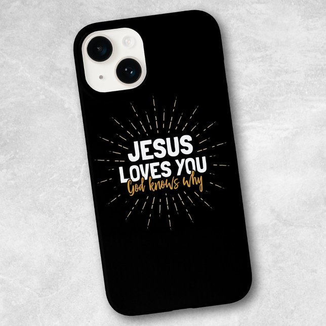 Jesus Kärlek Du, Gud vet varför iphone case (Skapare uppladdad)