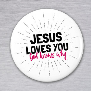 Jesus Kärlek du, Gud vet varför Magnet
