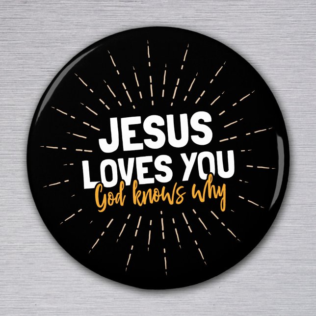 Jesus Kärlek du, Gud vet varför Magnet (Skapare uppladdad)