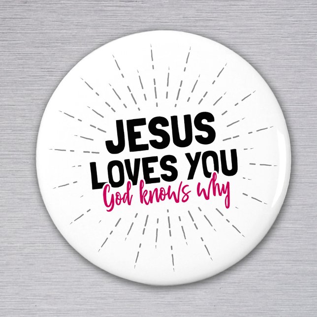 Jesus Kärlek du, Gud vet varför Magnet (Skapare uppladdad)