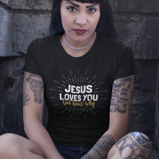 Jesus Kärlek Du - Gud vet varför T-Shirt