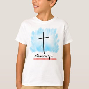 JESUS KÄRLEK DU Kids T-Shirt