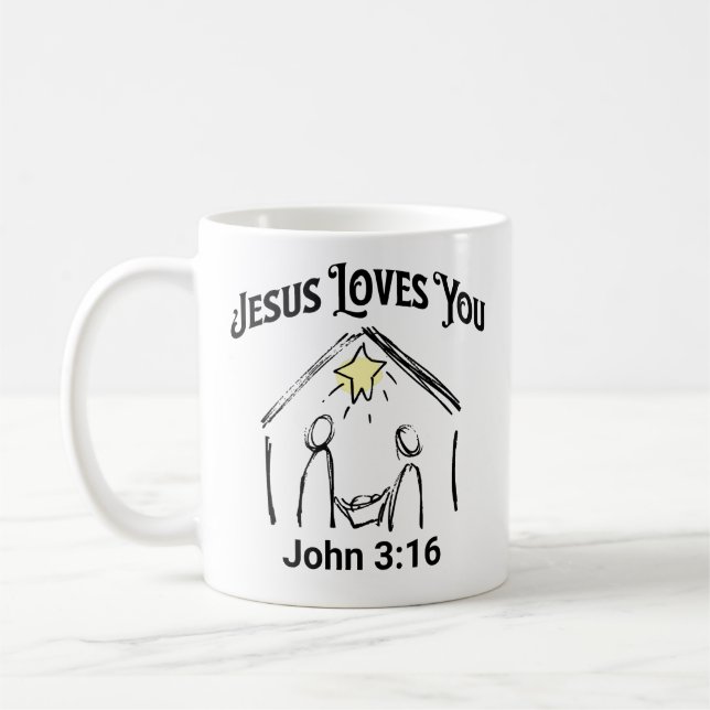 JESUS KÄRLEK DU MUGG (Vänster)