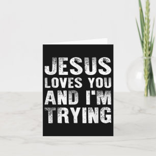 Jesus Kärlek, du och jag testar Manar Christian Re Kort