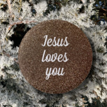 Jesus Kärlek Du personaliserar Faux Glitter Glam G