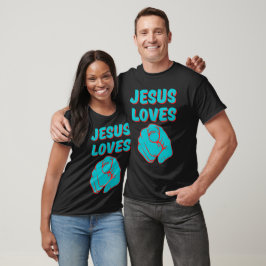 Jesus Kärlek du tror på en citat Unisex T Shirt