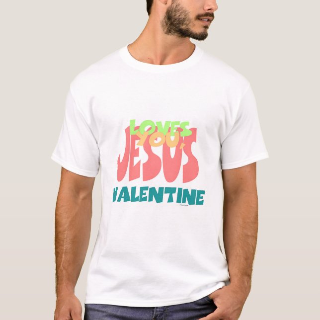 JESUS KÄRLEK DU, VALENTINE Manar T Shirt (Framsida)