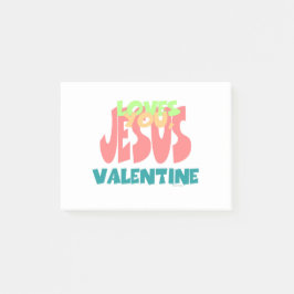 JESUS KÄRLEK DU, VALENTINE POST-IT BLOCK