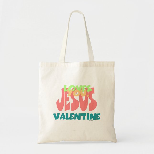 JESUS KÄRLEK DU, VALENTINE TYGKASSE (Framsidan)