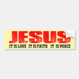 Jesus Kärlek er Motiveringsbibeln Bildekal