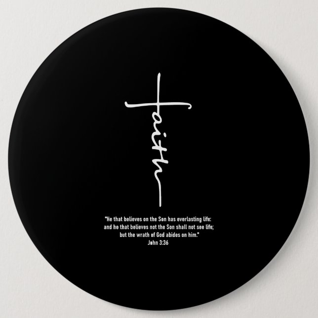 Jesus Kärlek| Faith Kor Christian Jesus Faith Gud Knapp (Framsida)