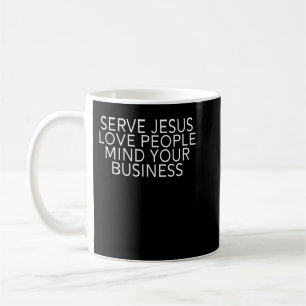 Jesus Kärlek-folk gillar din affärs-T-Shirt Kaffemugg