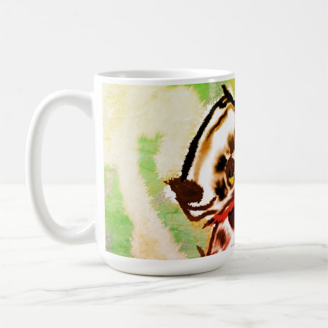 Jesus kärlek för alltid kaffemugg (Vänster)