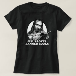 Jesus kärlek förbjöd bokar t shirt