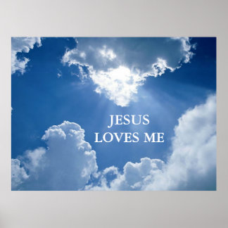 Jesus Kärlek Jag Poster