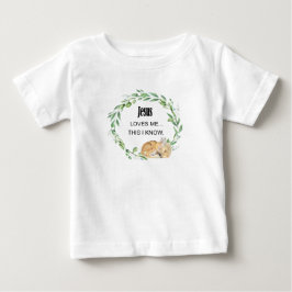 Jesus kärlek, jag vet t shirt