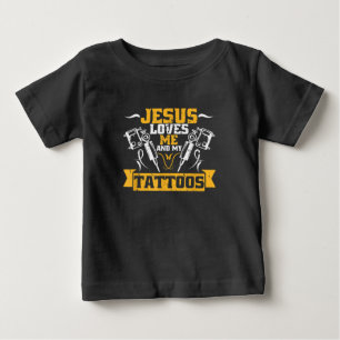 Jesus Kärlek Jesus Kärlek mig och mina tatuerin T Shirt
