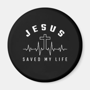 Jesus Kärlek Jesus räddade mitt liv Kor Christi Magnet