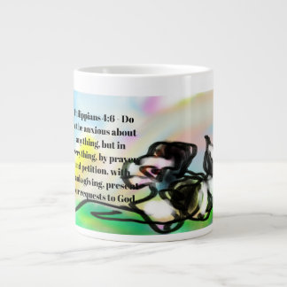jesus kärlek jumbo mugg