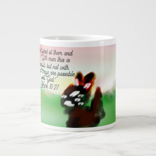 jesus kärlek  jumbo mugg