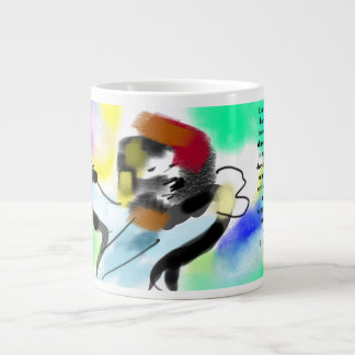 Jesus kärlek  jumbo mugg