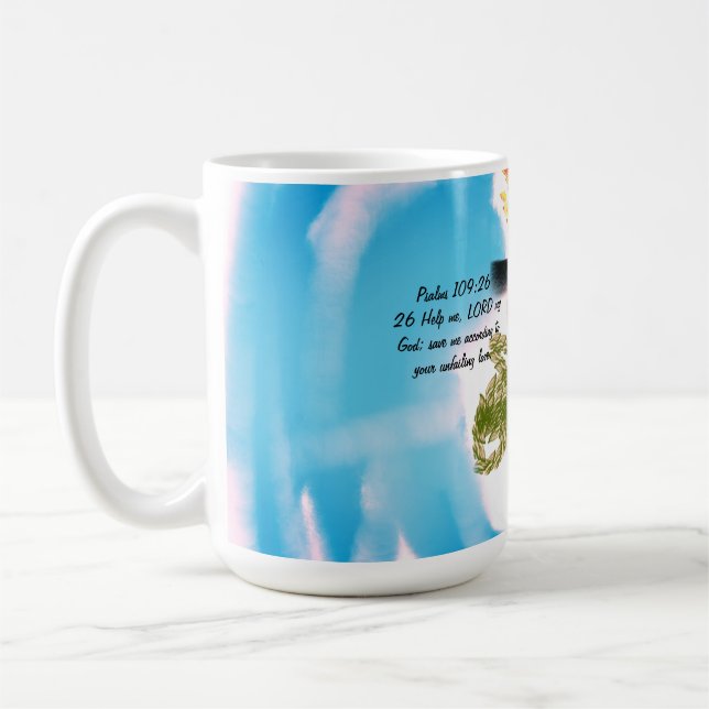 Jesus kärlek kaffemugg (Vänster)