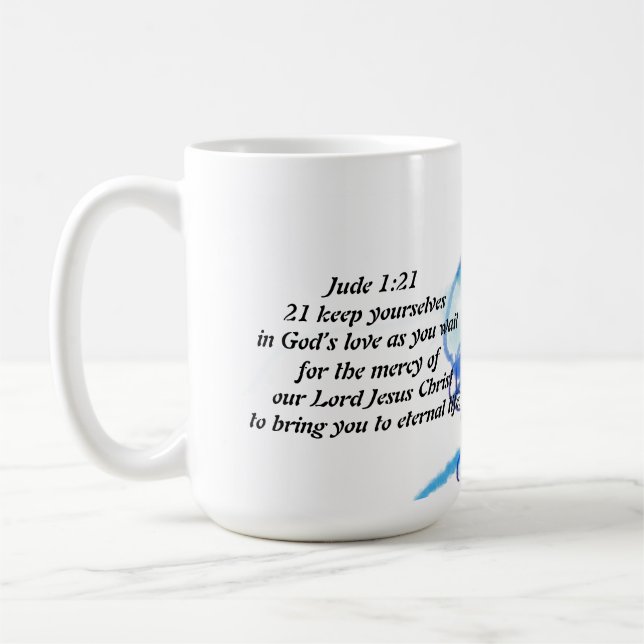 jesus kärlek kaffemugg (Vänster)