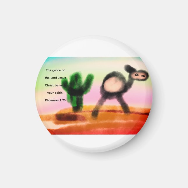 jesus kärlek  magnet (Framsidan)