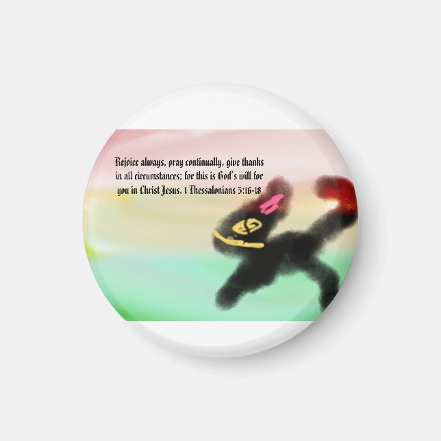 jesus kärlek  magnet (Framsidan)