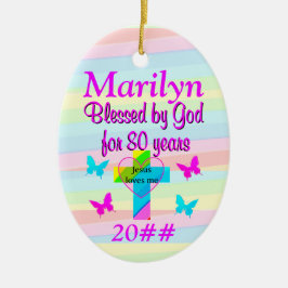 JESUS KÄRLEK ME 80:E ANPASSNINGSBARNA I DAG JULGRANSPRYDNAD KERAMIK