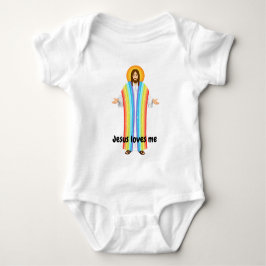 Jesus kärlek me baby bodydress t shirt