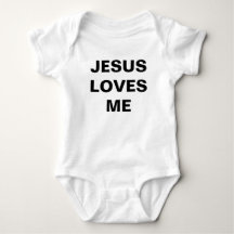 "Jesus Kärlek Me" Baby Jersey Bodykostym