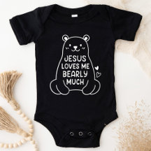 Jesus Kärlek Me Barly Much Baby Christian Bodykost