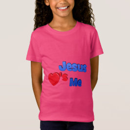 Jesus Kärlek Me Barns barn T Shirt