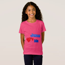 Jesus Kärlek Me Barns barn T Shirt