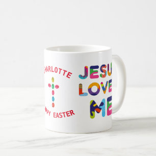Jesus Kärlek Me Elegant Anpassade Coffee Mugg