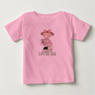 Jesus Kärlek Me Girl Tee