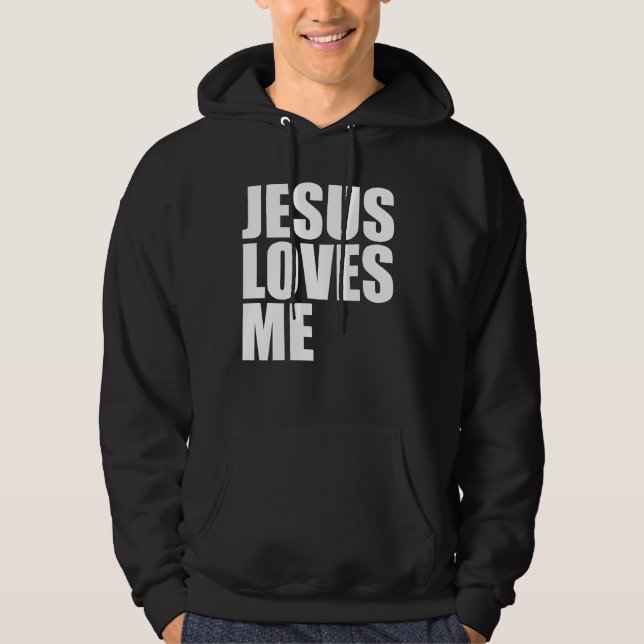 JESUS KÄRLEK ME HOODIE (Framsida)